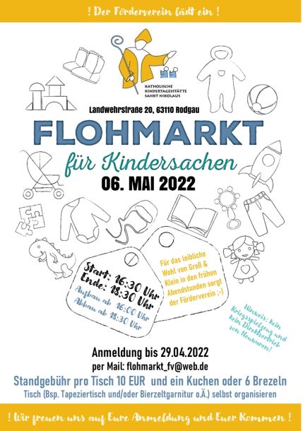 Read more about the article Flohmarkt für Kindersachen