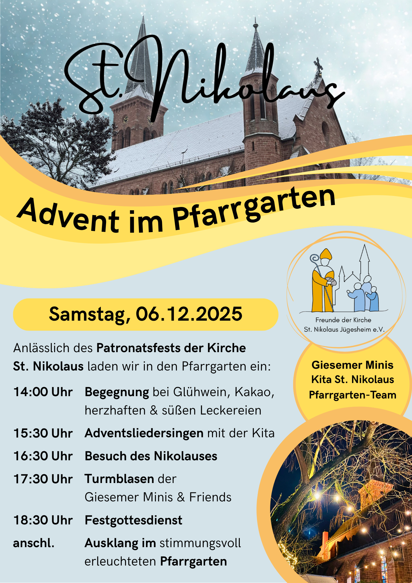 Mehr über den Artikel erfahren Advent im Pfarrgarten