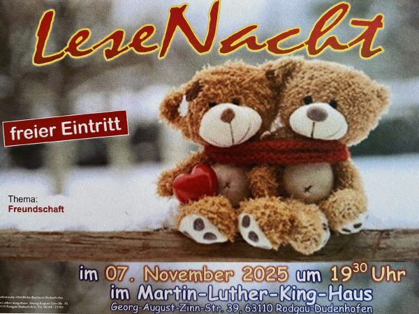 Leseabend 07.11.2025 Dudenhofen