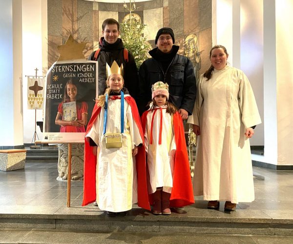 Am 10. Januar wurden die Sternsinger in Dudenhofen ausgesendet